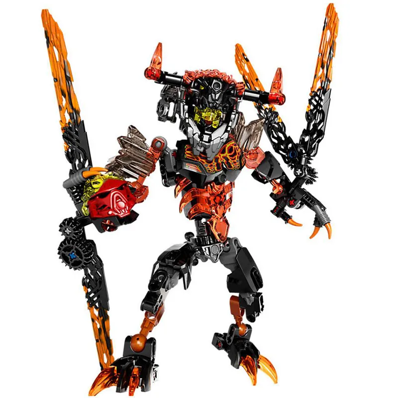KSZ 613-2 Биохимический воин Bionicle Lava Beast строительный блок кирпичи игрушки подарок для детей совместим с Bela 71313