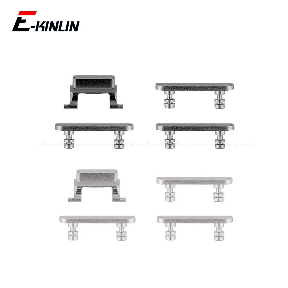 

For iPhone 8 8 Plus SE 2020 Switch Power Volume Mute Key Side Button Full Set Repair Parts