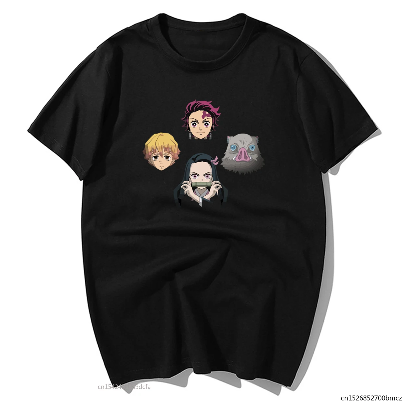 

Japanese Anime Demon Slayer Tanjilor Simple Womens Tees Kpop Tops Harajuku Streetwear Funny Women Clothes