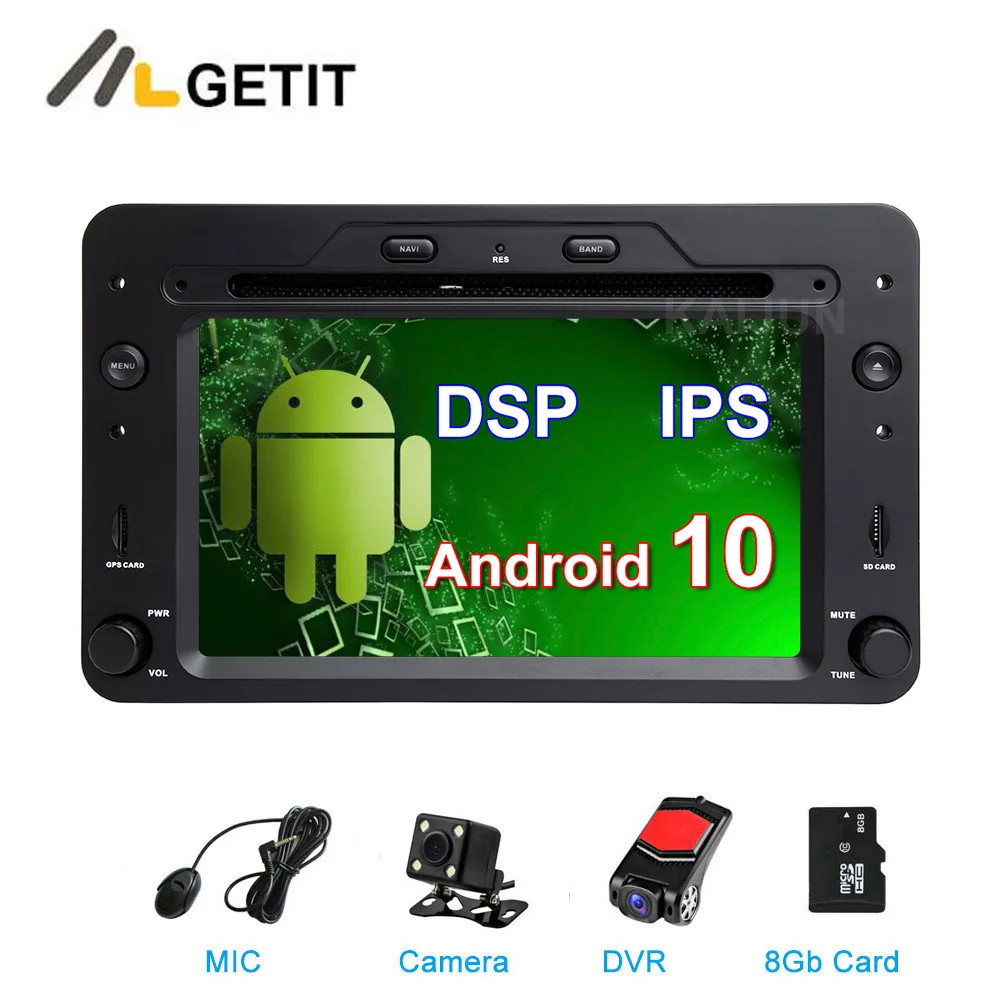 DSP Android 10 Автомобильный DVD стерео Мультимедиа Радио gps для Alfa Romeo Spider Alfa Romeo 159 Brera 159 Sportwagon