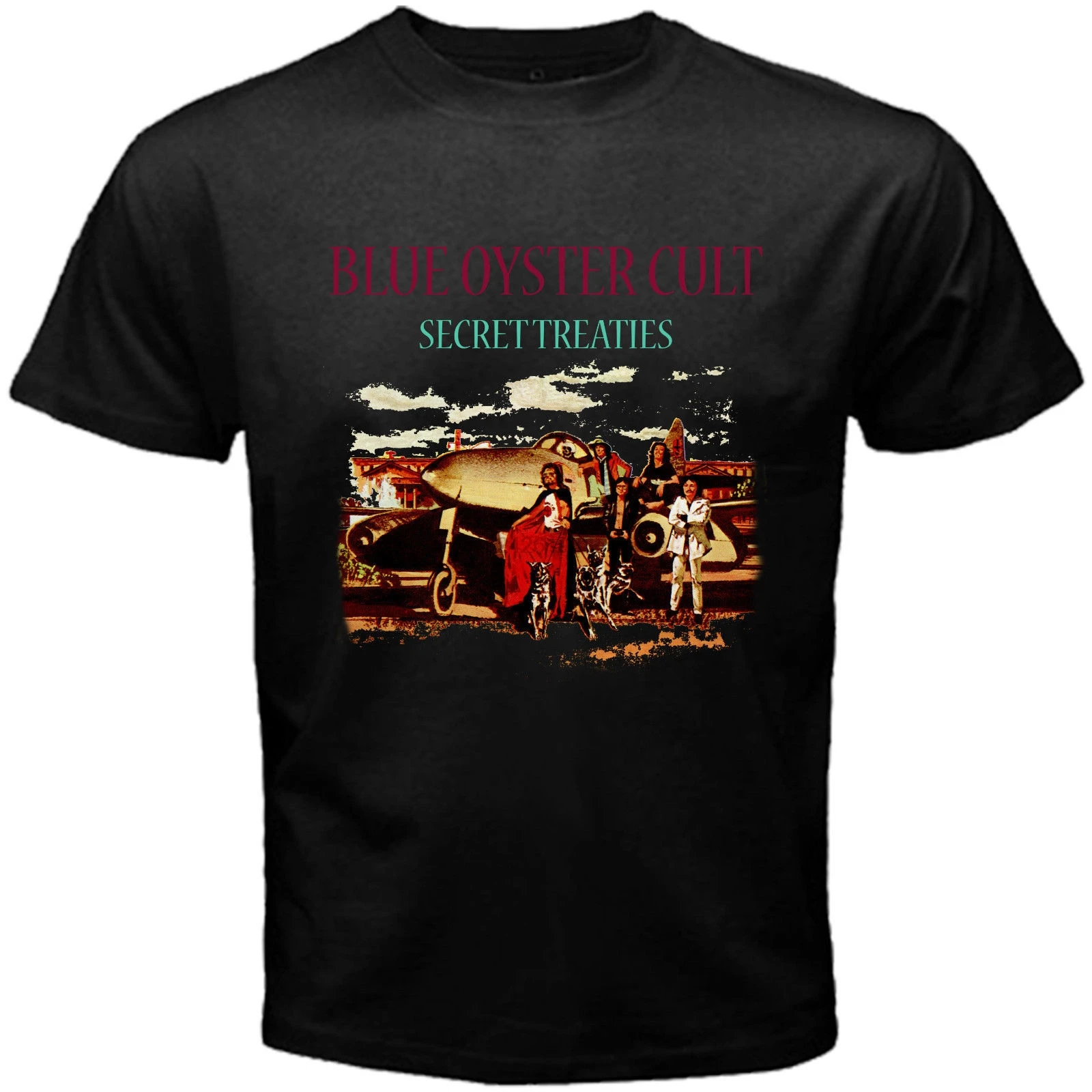 Новая синяя Устрица культ BOC Американская Легенда рок группы Мужская черная