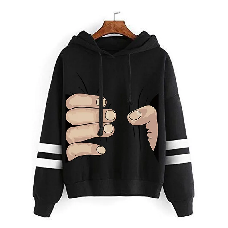 Толстовки с принтом для мужчин/женщин толстовки капюшоном в стиле Харадзюку хип
