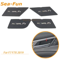 for haval f7 f7x 2019 car inner door handle bowl cover trim sticker decoration stainless steel interior accessories styling