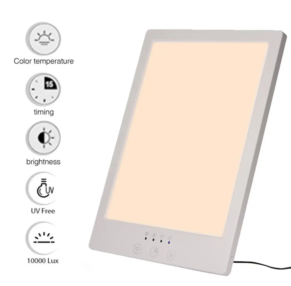 Светодиодная лампа плавное затемнение фототерапия бионисветильник сенсорная