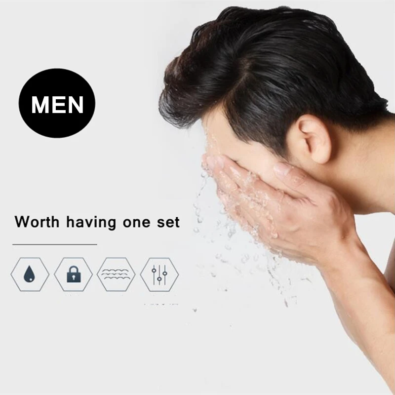 Горячий уход для лица мужчин набор косметики против морщин консилер тоник с