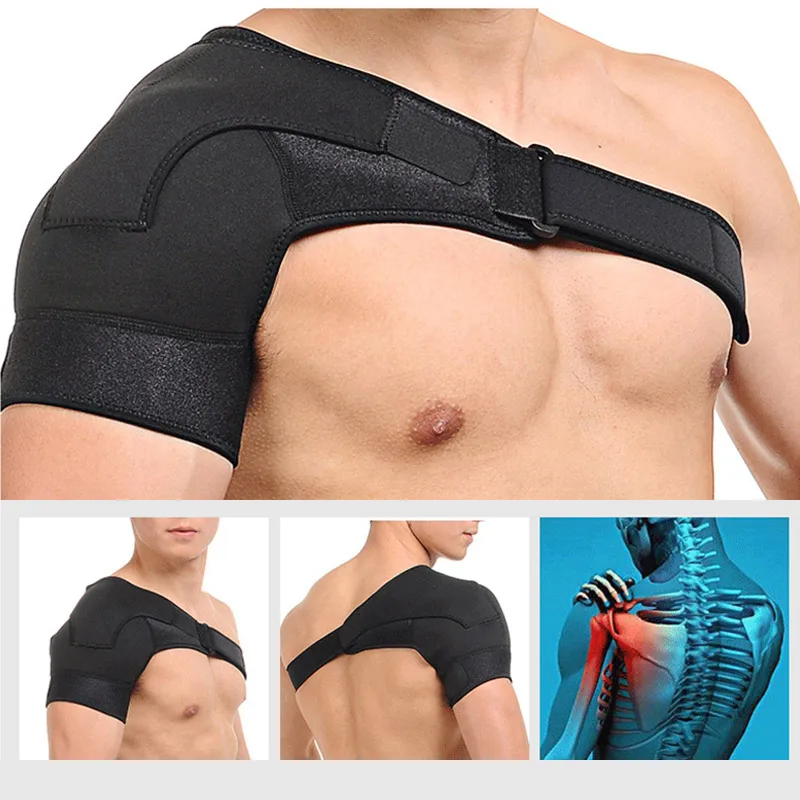 

Adjustable Shoulder Strap Support Compression Bandage Wrap Shoulder Protection Sports Protectors P9
