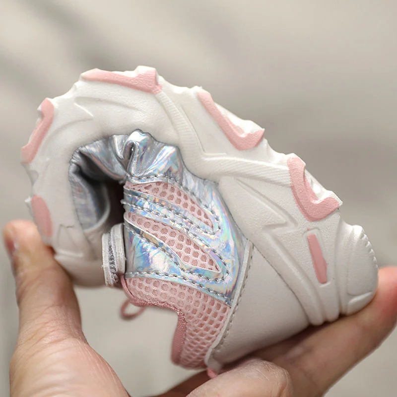 

Children's Fashion Sports Shoes 2021 Spring New Boys' Tennis Shoes Korean Girls' Soft Sole Versatile Walking Shoes