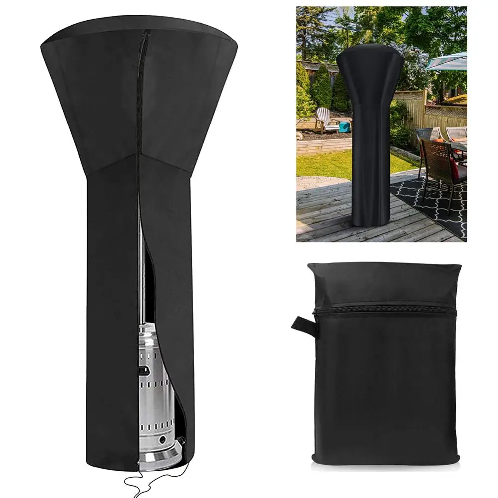 Patio Heater Cover with Zipper Waterproof Outdoor Standing Round Covers for Home Garden Courtyard Heaters |