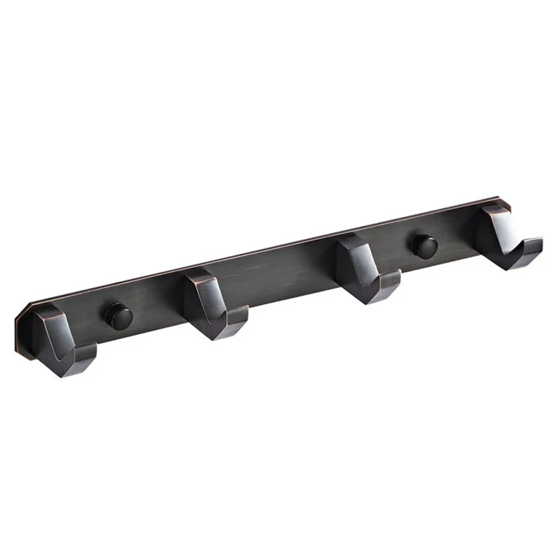 

Крючки для ванной, латунный черный крючок для халата, металлические крючки для пальто, настенный крючок, вешалка для двери, крючок для одежд...