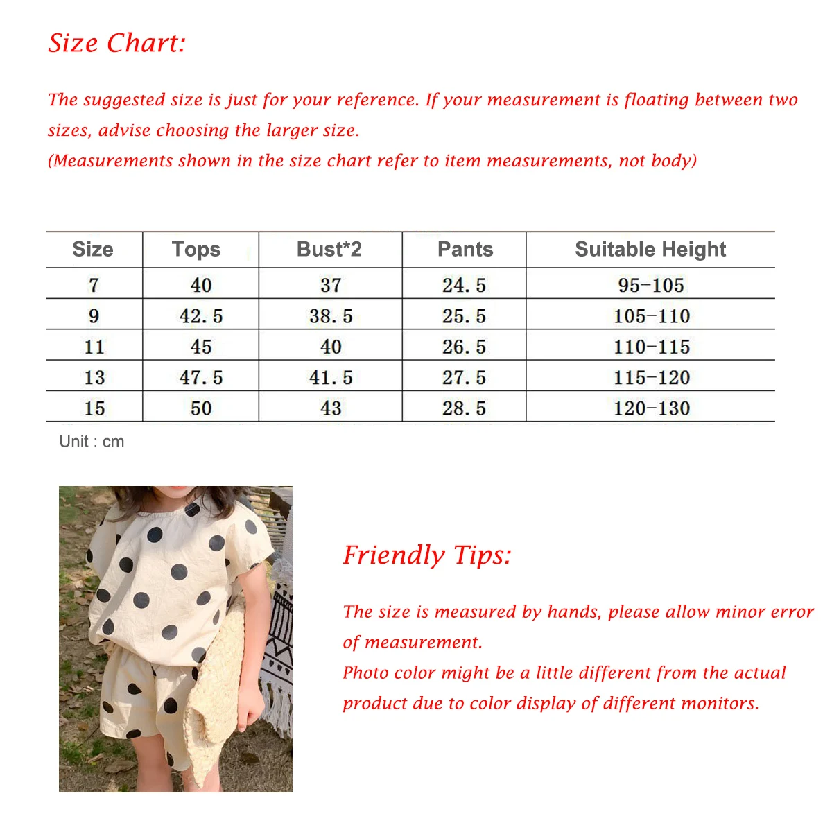 

2021 Summer Baby Girls Clothes Short Sleeve Clothes Set Toddler Kids Polka Dot Puff Sleeve Clothing Set Little Princess Suits