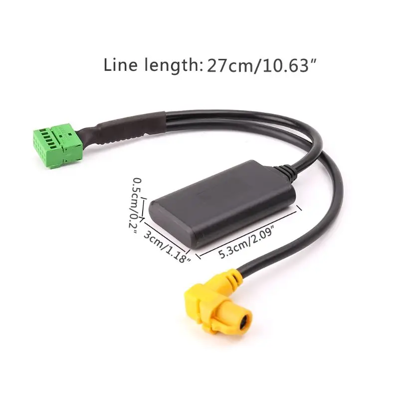 MMI 3G AMI 12-контактный Bluetooth AUX кабель-адаптер беспроводной аудио вход для Audi Q5 A6 A4 Q7 A5
