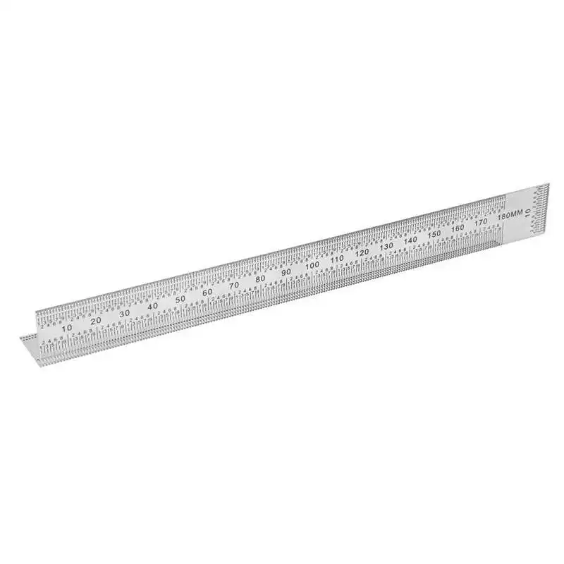 Маркировочная линейка шкала для отверстий Точная линия набросков плотничный