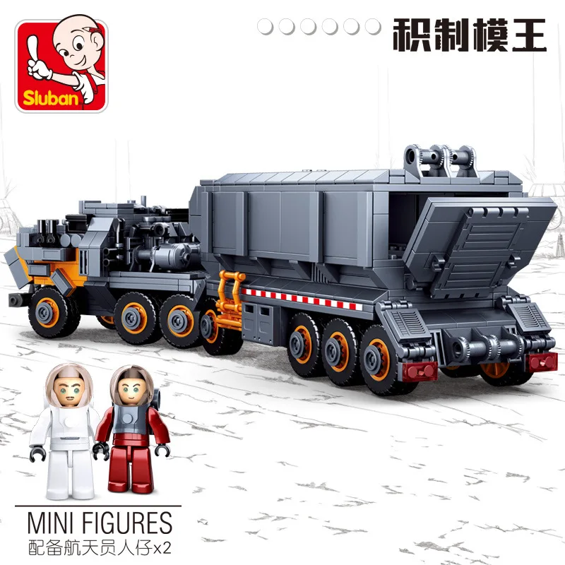 Sluban модели города Блуждающие земли строительных блоков в форме миньона Джорджа