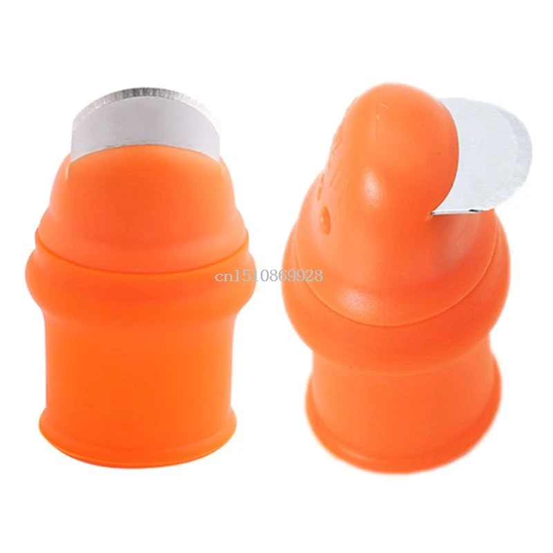 

Creative Picking Tools Vegetable Fruit Picking Thumb Protect Silica Gel Gloves