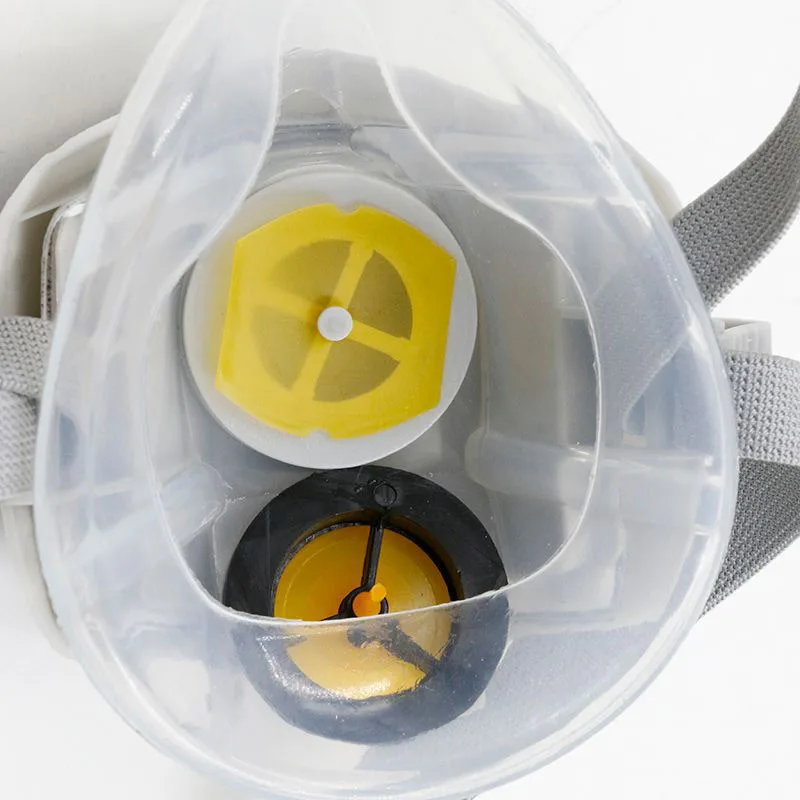 Респиратор Пылезащитная маска высокое качество PM2.5 респиратор от пыли силикон + 5