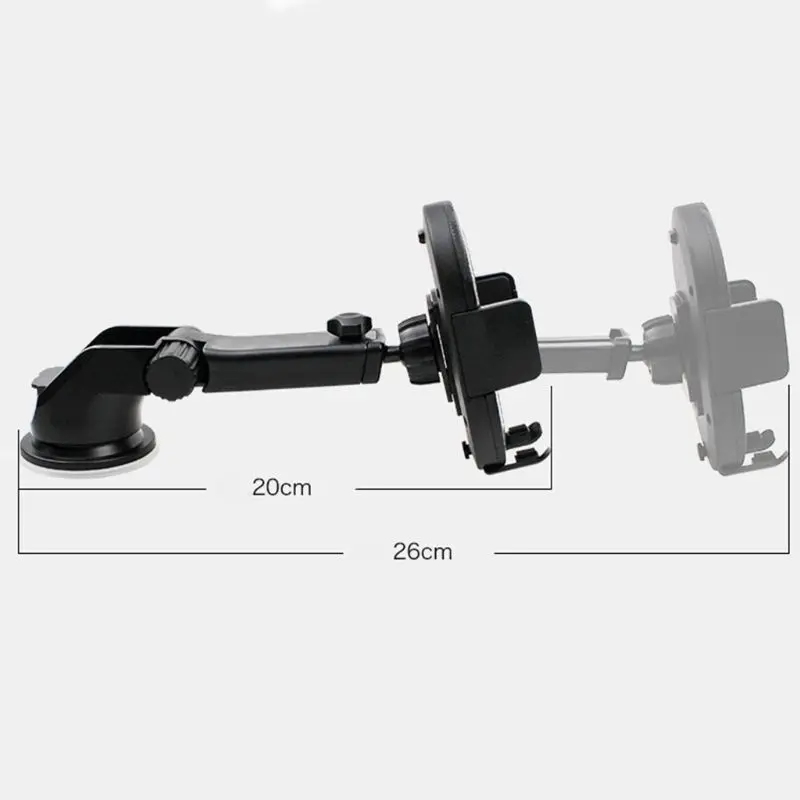 

Wireless Car Charger 2 in 1 10W Fast Wireless Charger Air Vent & Bracket Phone Holder