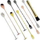 Ложки для коктейлей и напитков, из нержавеющей стали