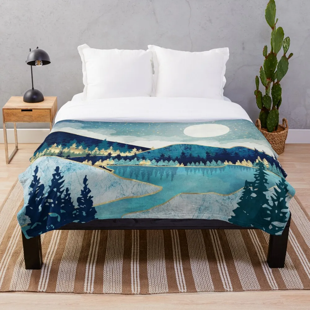 

Одеяло с принтом звезд утра, модное одеяло для взрослых для дома и офиса, моющееся одеяло, повседневное всесезонное одеяло из шерпы