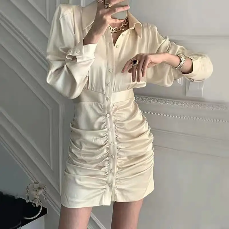 

Dress Autumn bodycon elegant fairy women long Kawaii sexy y2k party midi casual korean maxi evening ladies 2021 verano vestidos