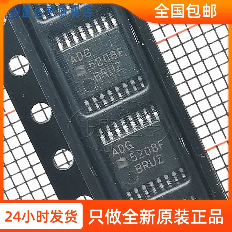 ADG5208FBRUZ RL7 ИС многократного переключателя 5V низшее Рон 4:1 мультиплексирования IC