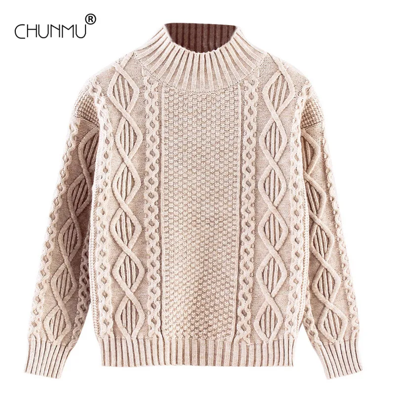 

Girls Sweater 2020 Autumn Winter Girl Kids Clothes For Girls Stretch Solid Children Half High Collar Pullover Sweater Coat