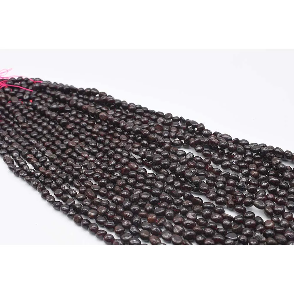 12x14mm AA Natural Smooth Garnet irregular Oval Stone Beads For DIY necklace bracelet jewelry make 15 
