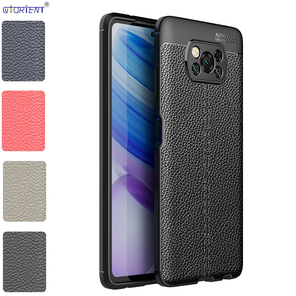 Силиконовый чехол-бампер для Xiaomi POCO X3 NFC тонкий и легкий матовый мягкий чехол Xaomi