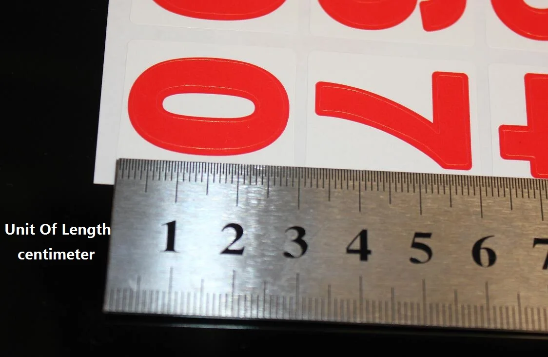 Самоклеящиеся наклейки на заднюю панель 12 листов красного цвета-купите две