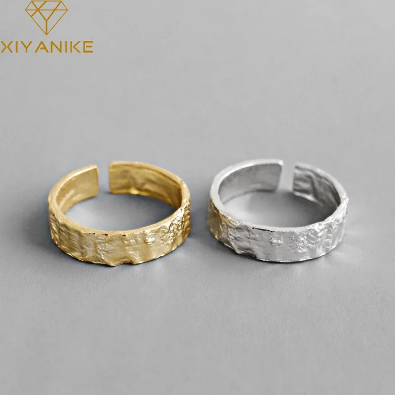XIYANIKE 925 пробы серебряные корейские модные фотообои для женщин парные