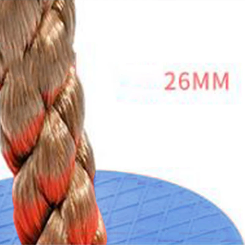 

Jungle Gym Climbing Rope with Platforms and Disc Swing Seat Fitness Swing Set Accessories Kids Swing