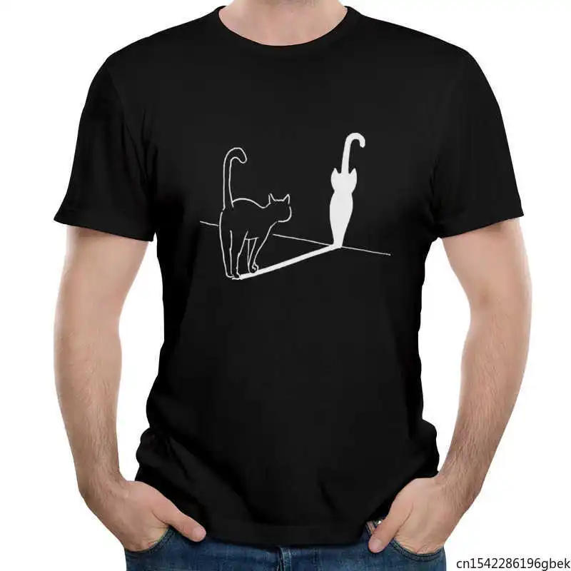 

Umbrella Cat Design Funny Graphic Men's T-Shirt