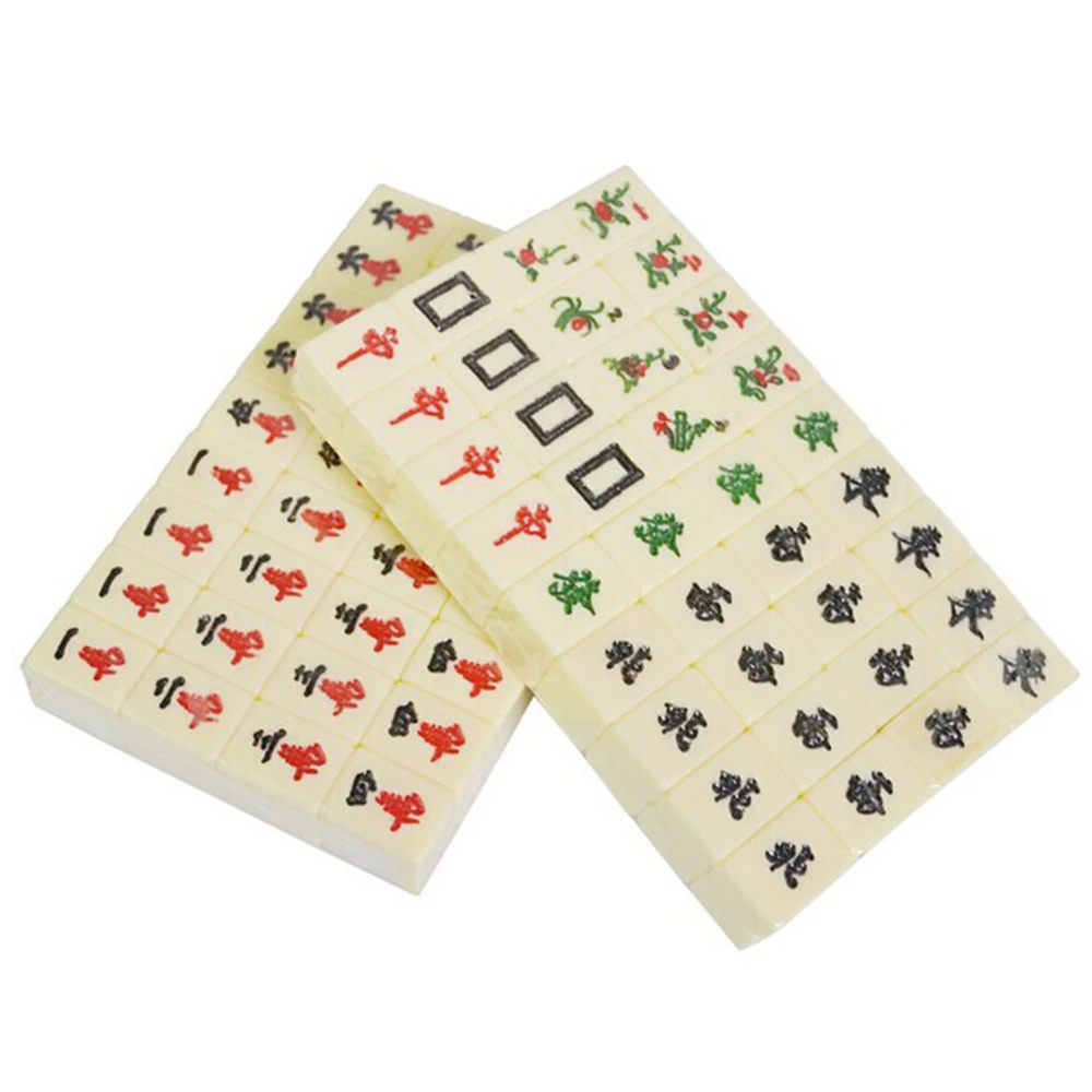 Outdoor Entertainment Folding Mini Mahjong Set Multifunctional Board Game For Travel Family Leisure Time | Спорт и развлечения