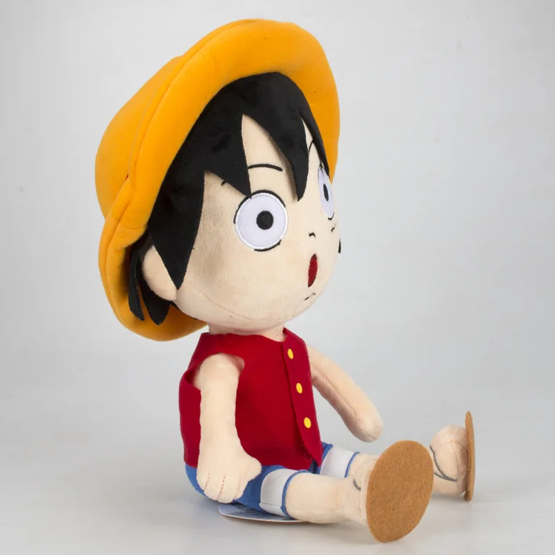8 видов стилей Аниме цельная соломенная шляпа Luffy Roronoa Zoro Ace плюшевые Мультяшные детские игрушки Kawaii мягкие куклы для детей 23~ 24 см