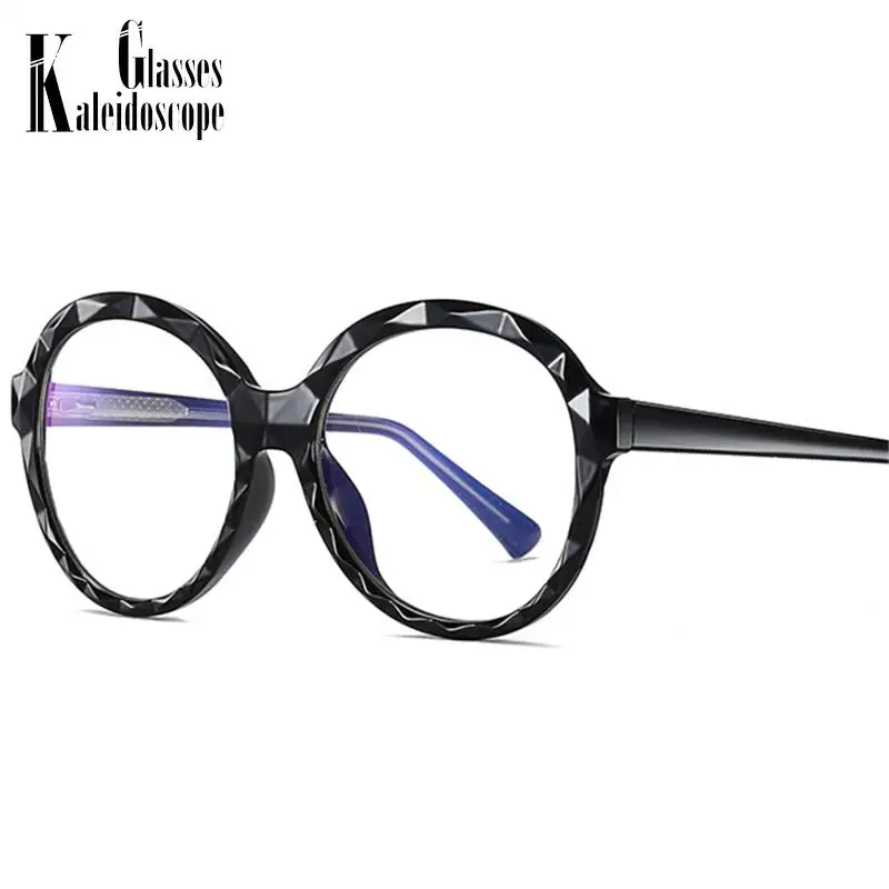 Круглый Анти синий светильник очки оправа защитный чехол для мобильного