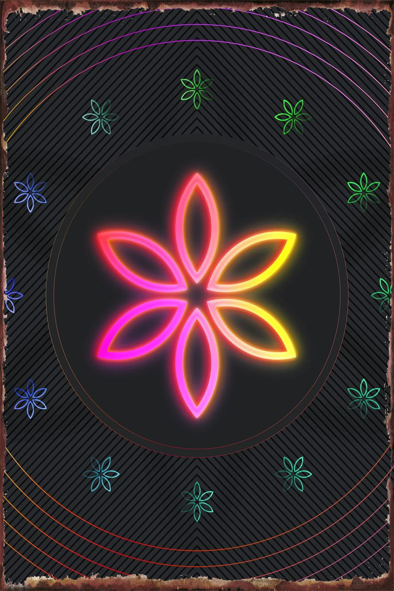 

Неоновая Волшебная вывеска Sigil, винтажная металлическая вывеска, жестяная вывеска, оловянные пластины, декор для стен, декор комнаты, ретро ...