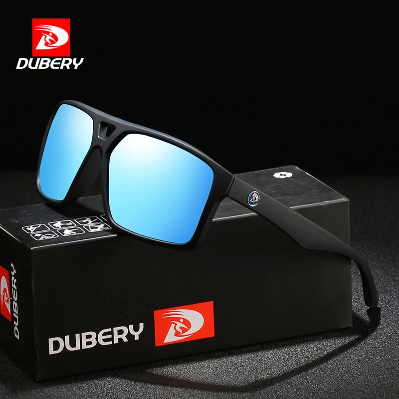 

DUBERY Fashion New Popular Polarized Sunlasses Men High Quality Ultralight Frame Sport Sun Glasses UV400 Protection Eyes
