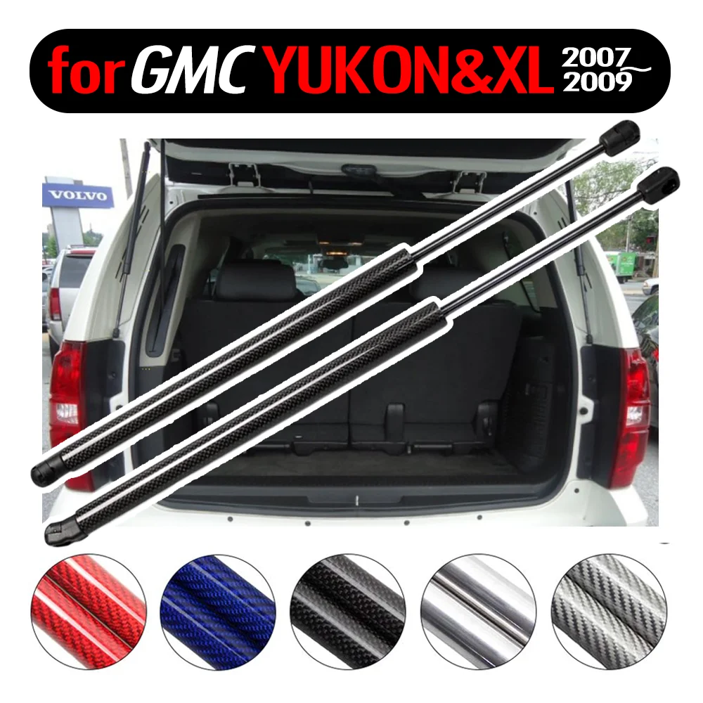 Углеродное волокно для Chevrolet Suburban GMC Yukon & XL 2007 2011 подъемник заднего багажника