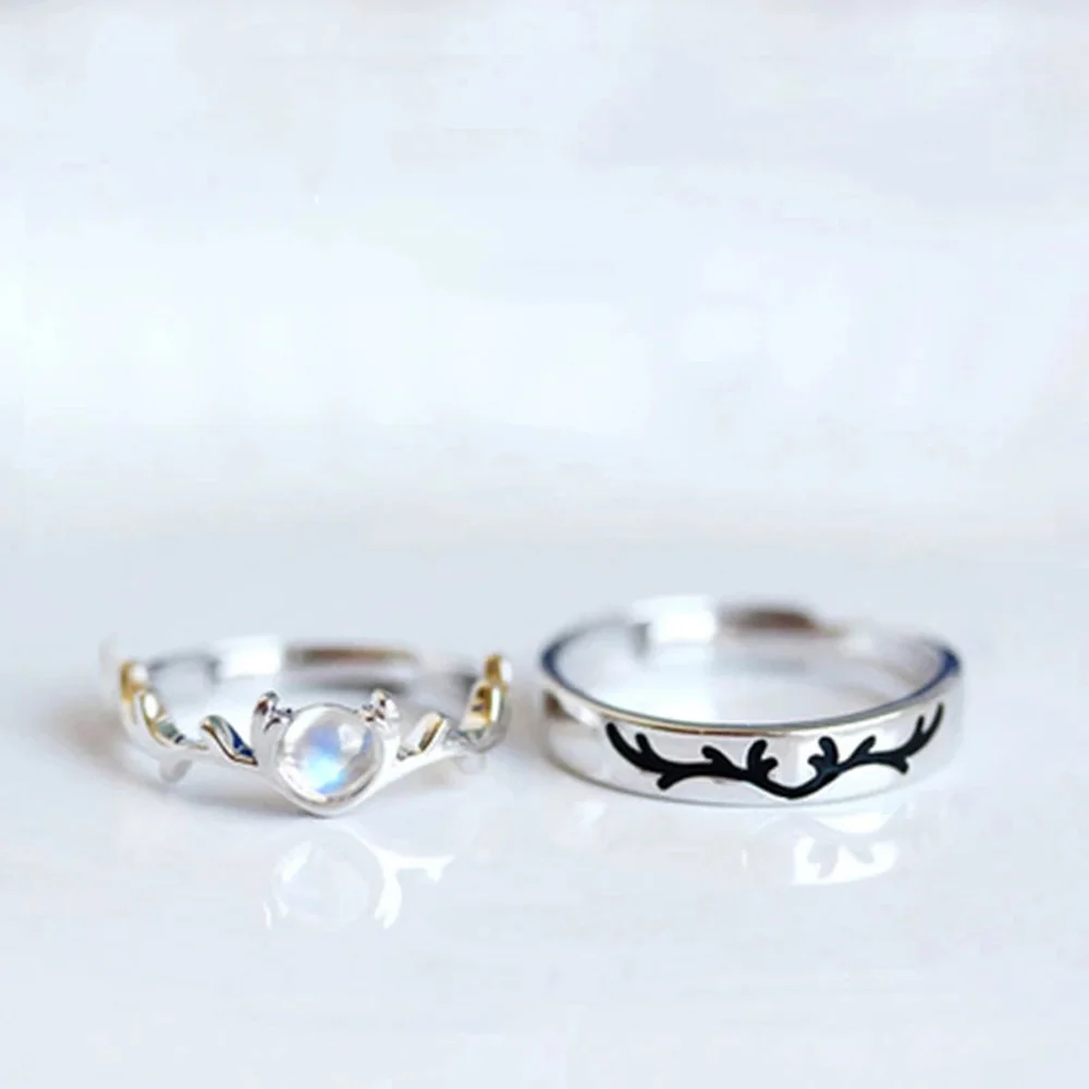 

Han Edition Of The New Punk Adjustable Lovers Ring, Personality, Contracted And Costly Temperament Women Ring Jewelry Gifts