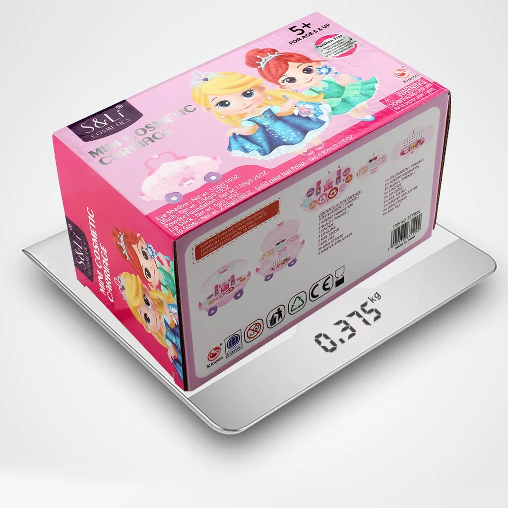 Детские игрушки кристалл любовь мини макияж автомобиль моющийся настоящий