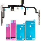 Кнопка включениявыключения питания для iPhone 7 7Plus 8 Plus гибкий кабель с регулятором громкости + клей для батареи и водонепроницаемая клейкая лента