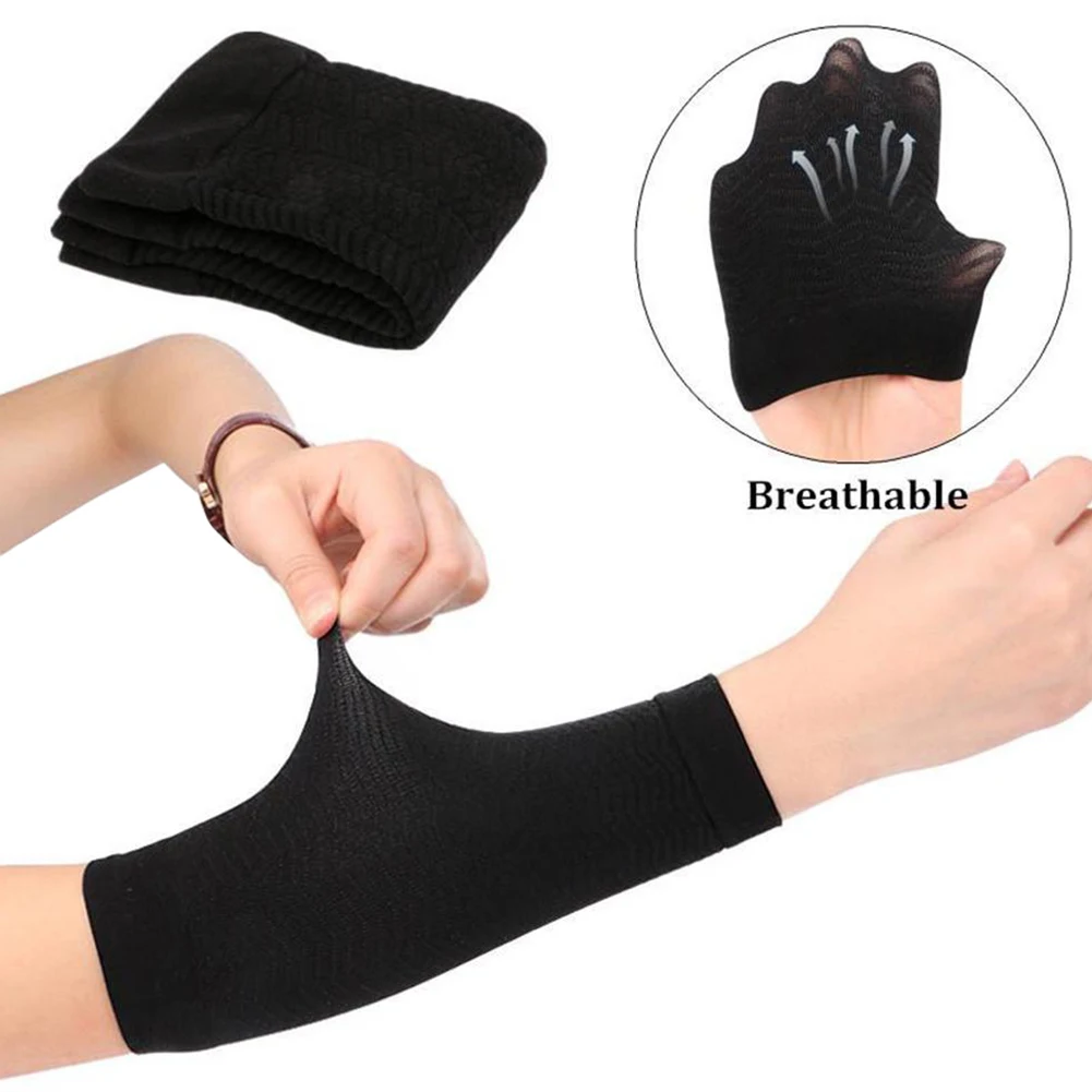 

1 Pair Arm Sleeve Weight Loss Calories off Slim Slimming Arm Shaper Massager Sleeve Wrap Weight Loss Fat Burning Running