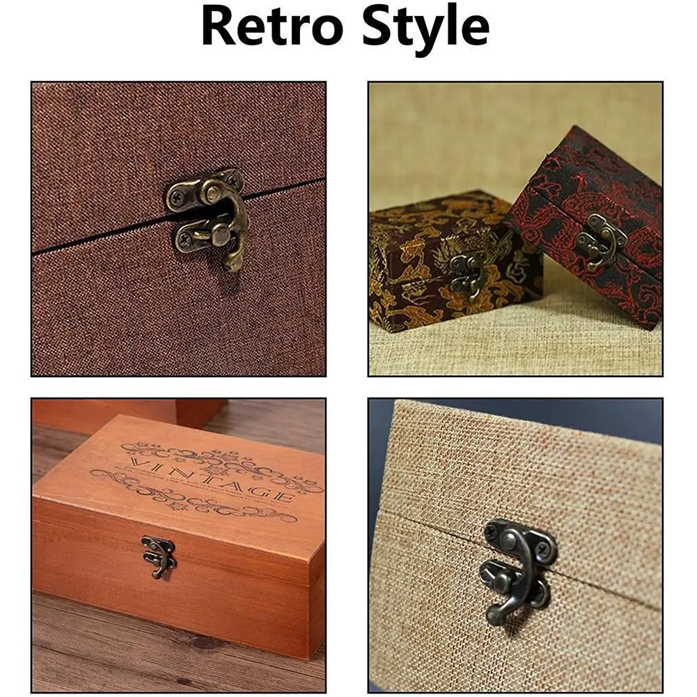 2 шт./лот 27*32 мм античный латунный металлический Бронзовый крючок кошелек