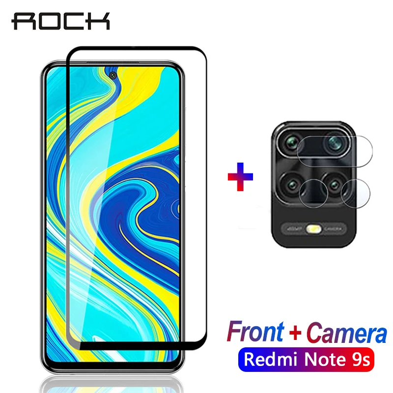 Закаленное стекло ROCK camera для Xiaomi Redmi Note 8 7 Pro Защитная пленка экрана redmi note 9s 9pro Max