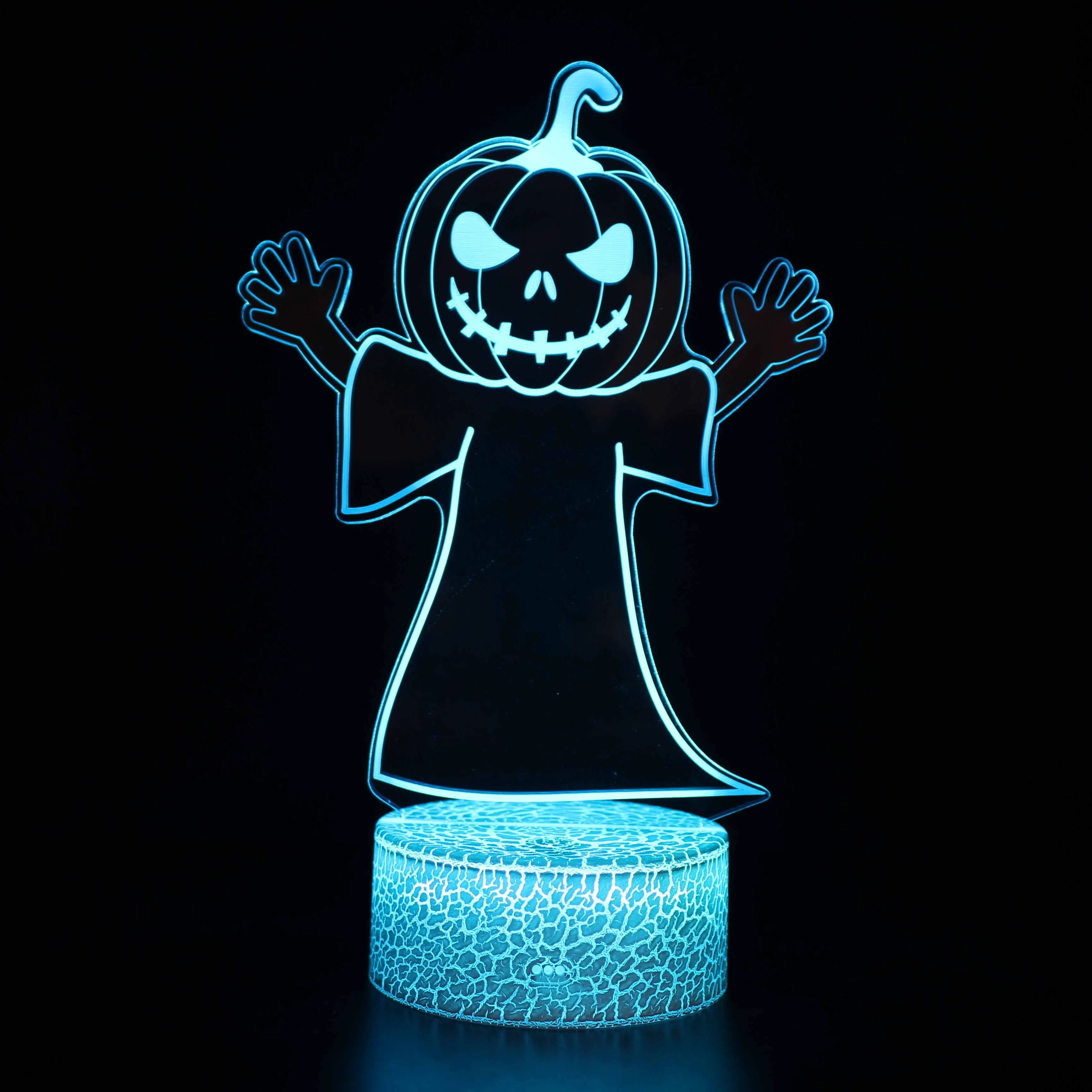 Ночники светодиодные новинка 3D лампа милая игрушка подарок 7 цветов абстрактная