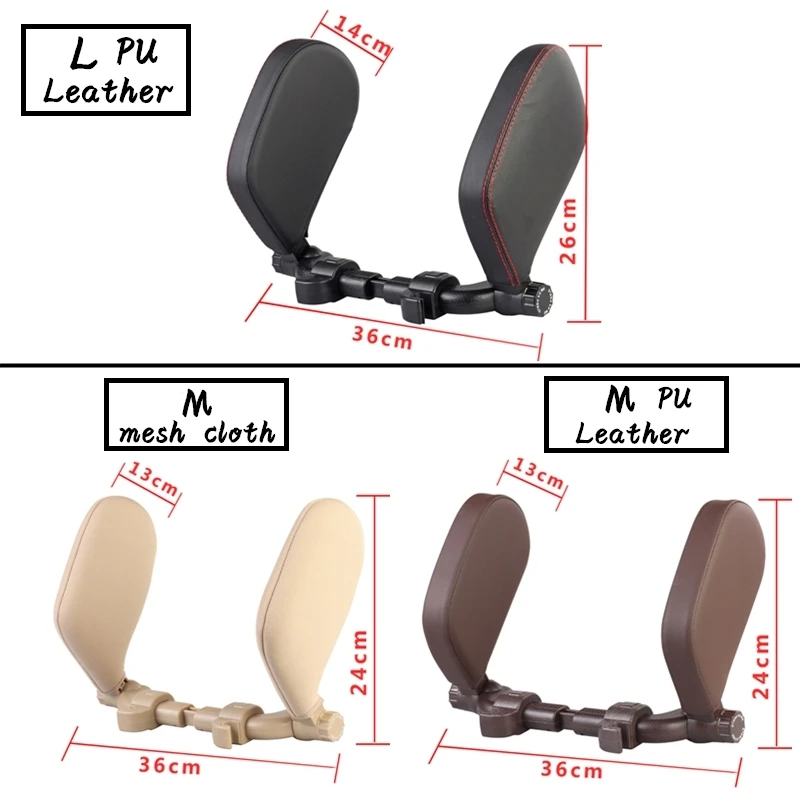 Подушка на подголовник автомобильного сиденья дорожная подушка для отдыха и шеи