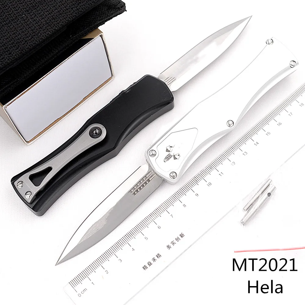 Рукоятка из авиационного алюминия Hela богиня MT2021 стальное лезвие D2 для выживания