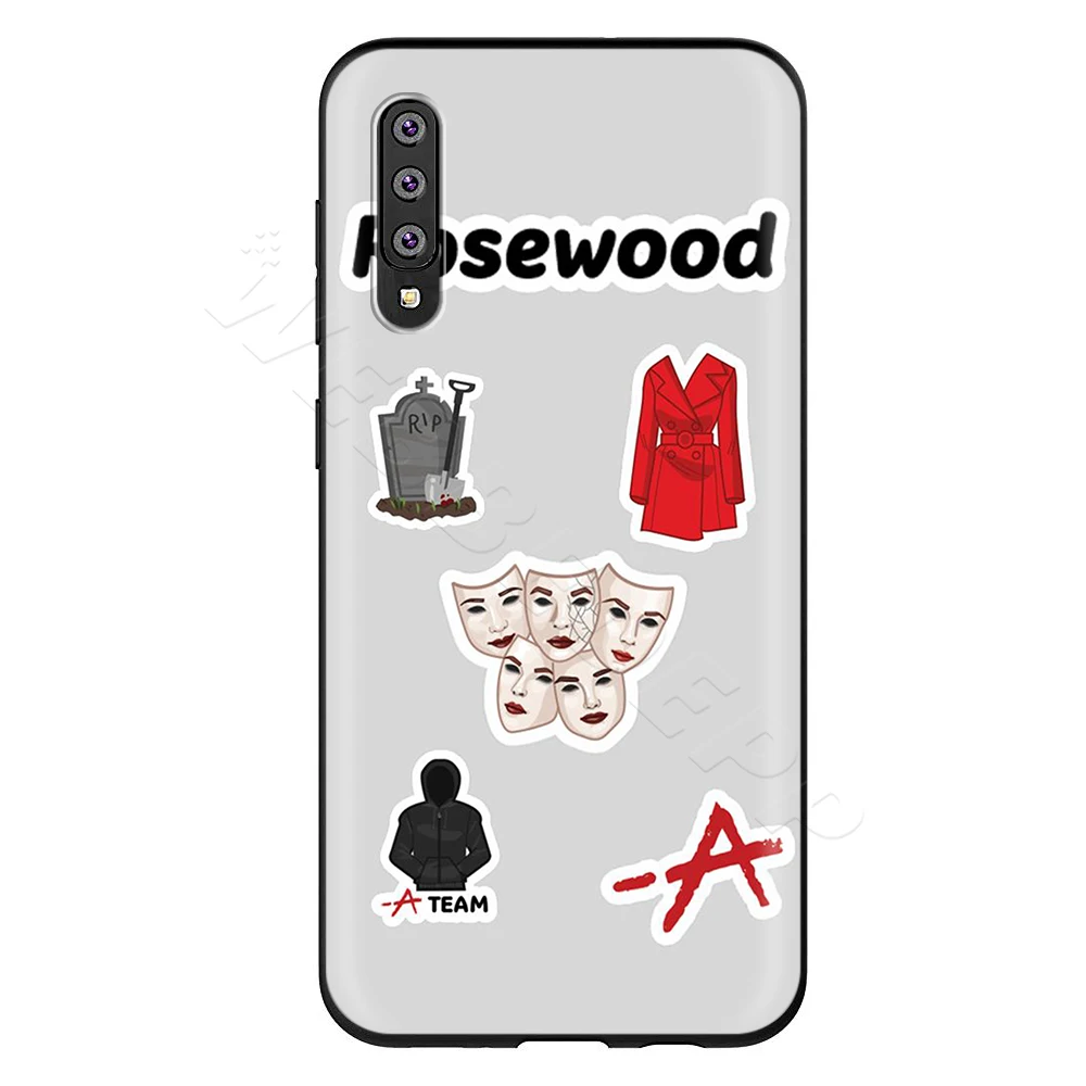 Webbedepp надписью Pretty Little Liars и PLL чехол для samsung Galaxy S7 S8 S9 S10 Edge Plus Note 10 8 9 A10 A20 A30 A40 A50 A60 A70