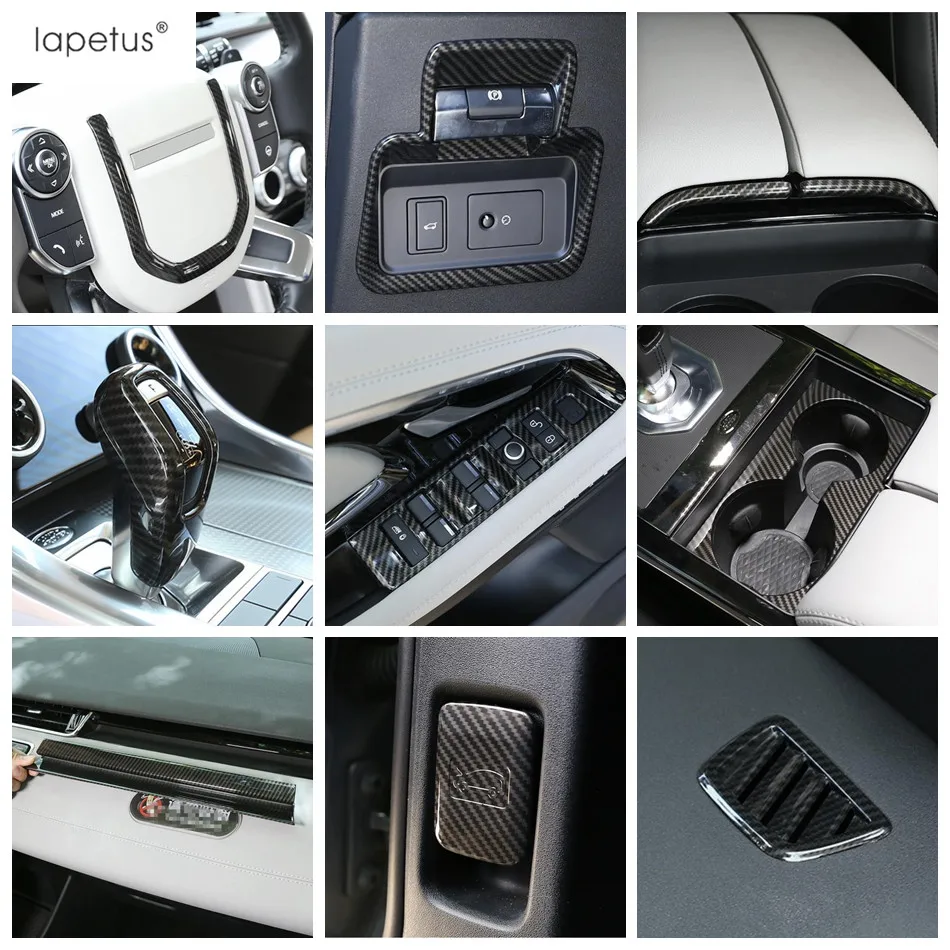 

Lapetus Air AC Outlet Vent / Transmission Shift Gear Panel Frame For Land Rover Range Rover Evoque L551 2020 2021 Interior Refit