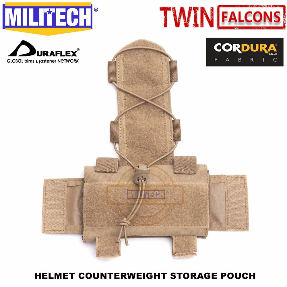 MILITECH TWINFALCONS TW Шлем Счетчик веса сумка для хранения TN VC сумка для хранения Тактическая Военная NVG счетчик веса сумка