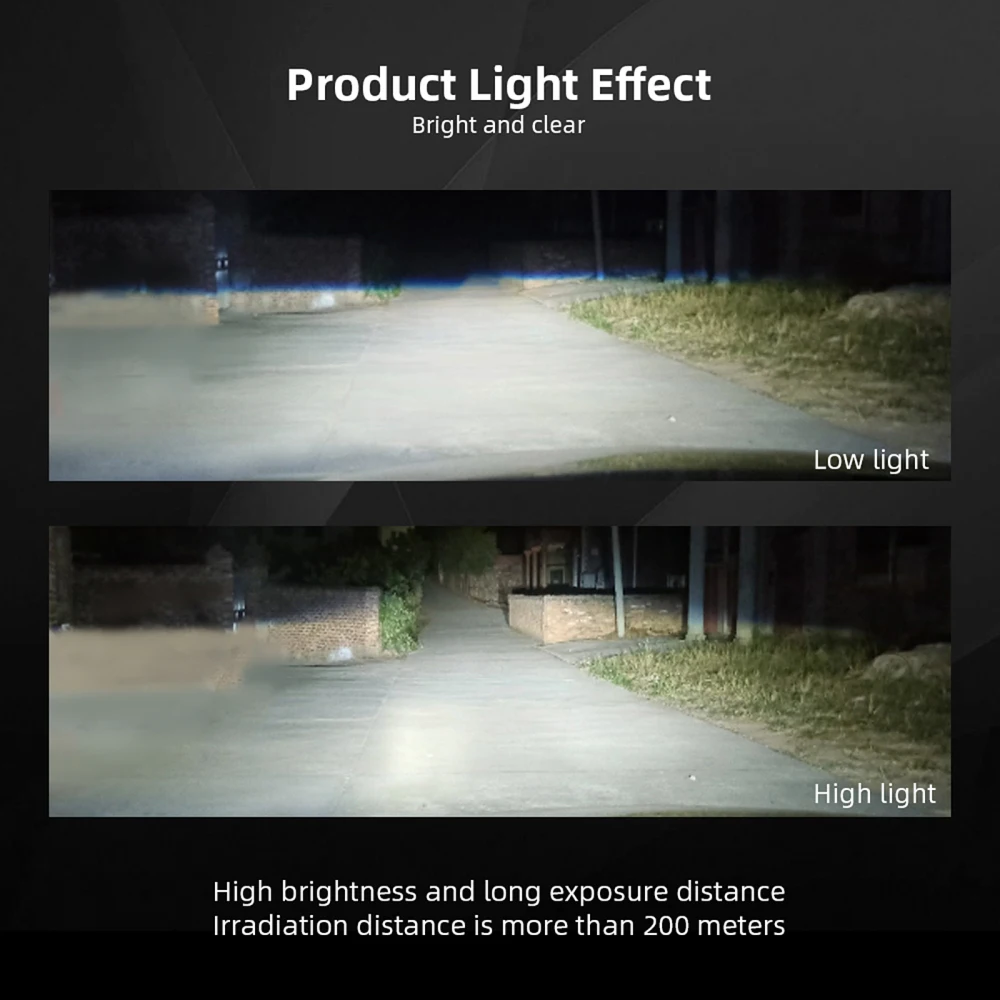 

LED Bulb Car Lights 6000K High Brightness Headlight SUV Xenon Truck Motorcycle Accessories Self-heating Power 50W Headlights